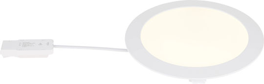 Globo Lighting Χωνευτό LED Panel 18W με Φυσικό Λευκό Φως 4000K