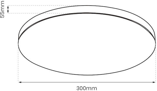 Eko Light Round LED Panel 18W