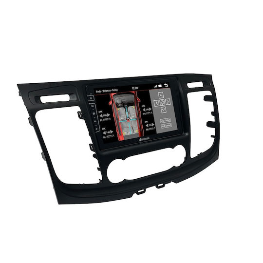Dynavin Ηχοσύστημα Αυτοκινήτου για Ford Transit Custom 2019 (Bluetooth/USB/WiFi/GPS/Apple-Carplay/Android-Auto) με Οθόνη Αφής 9"