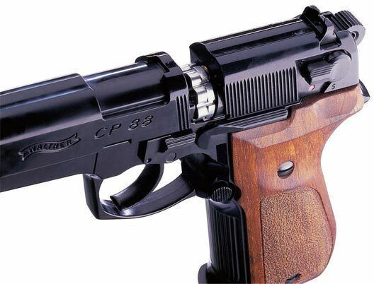 Umarex CO2 Air Pistol Walther CP88 Competition Black Metal 4.5mm