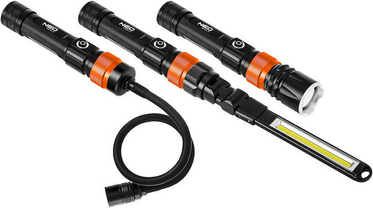 Neo Tools Rechargeable Workshop Light LED IP44 with Brightness up to 350lm