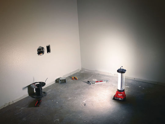 Milwaukee Rechargeable Workshop Light LED IP24 with Brightness up to 400lm M12 LL-0
