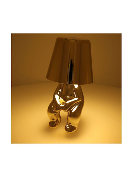 Dekorative Lampe Abbildung Gold
