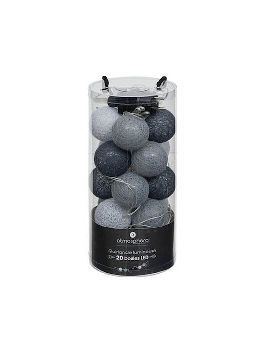 Smoky Γιρλάντα Φωτισμού LED με 20 Μπάλες Smoky Γιρλάντα Φωτισμού LED με 20 Μπάλες