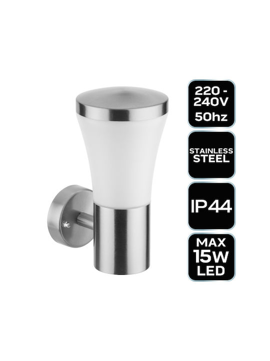 Neo Tools Стенно Външно Спот Осветление E27 IP44 12x23.5x17.5εκ.