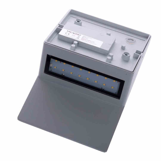 Eko Light Lumină de exterior montată pe perete LED 10W cu Alb Natural Lumină