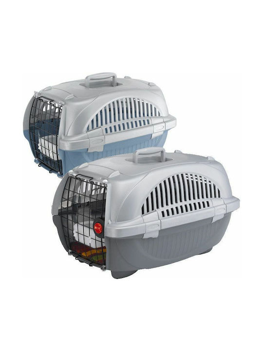 Ferplast Atlas 20 Deluxe Κλουβί Μεταφοράς Γάτας 57.6x37.4x37.4εκ. Γκρι