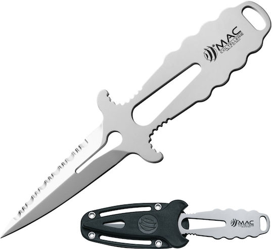 Mac Coltellerie Μαχαίρι Κατάδυσης Inox με Λεπίδα 8εκ.