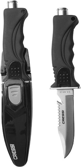 CressiSub Skorpion Diving Knife Μαχαίρι Κατάδυσης with Snow Plough 23.5cm