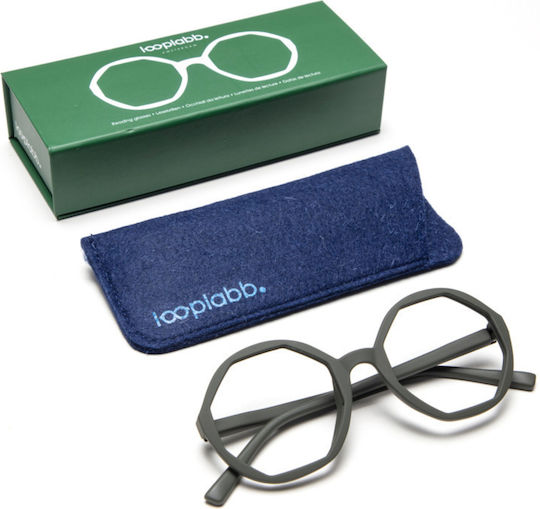 Looplabb Очила за четене +2.00 в Зелен цвят