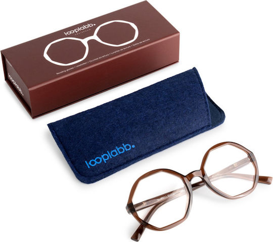 Looplabb Γυαλιά Πρεσβυωπίας +3.00 σε Καφέ χρώμα