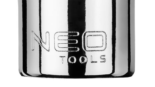 Neo Tools Дълъг Битов ключ с Кръстовиден връх и Квадратно Гнездо 1/4'' Размер PH3x87мм 1бр