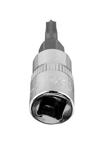 Neo Tools Битов ключ с Torx връх и Квадратно Гнездо 1/4'' 1бр