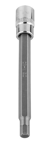 Neo Tools Битов ключ с Allen връх и Квадратно Гнездо 1/2'' Размер H5x87мм 1бр