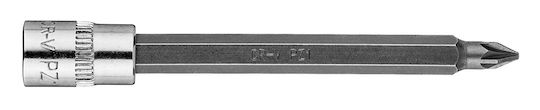 Neo Tools Spritzfilter Wasserhahn Bit-Stecknuss mit Kreuzschlitz-Bit und Antriebsvierkant 1/4'' Größe Pz1x87mm 1Stück