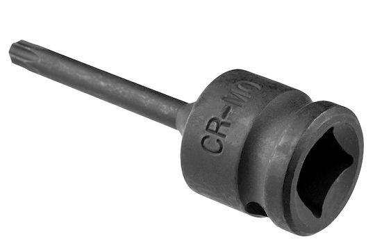 Neo Tools Bit-Stecknuss Pneumatisch mit Torx-Bit und Antriebsvierkant 1/2'' Größe T30 1Stück