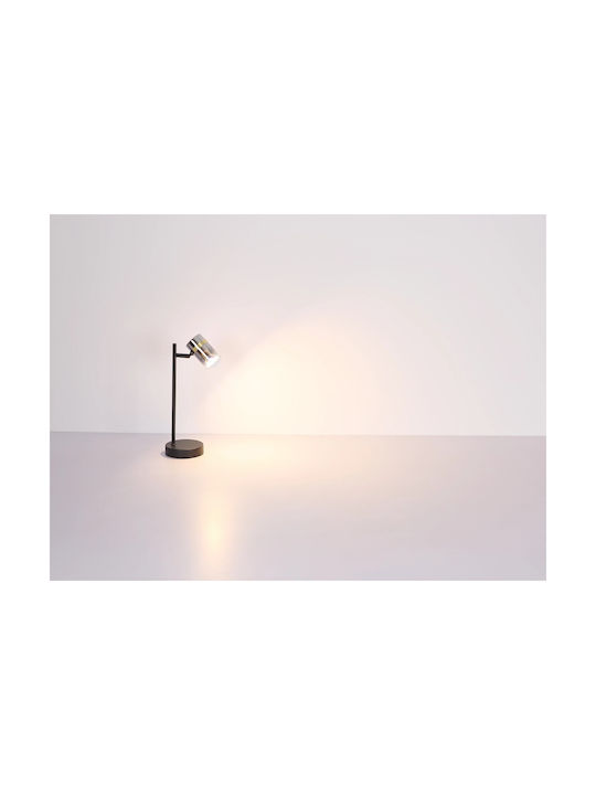 Globo Lighting Office Lamp for Socket GU10 in Black Color