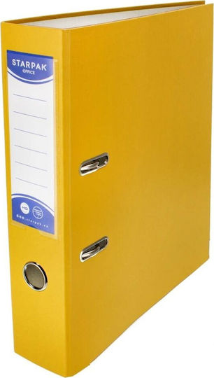 Starpak Κλασέρ 4/30 για Χαρτί A4 Κίτρινο 1τμχ