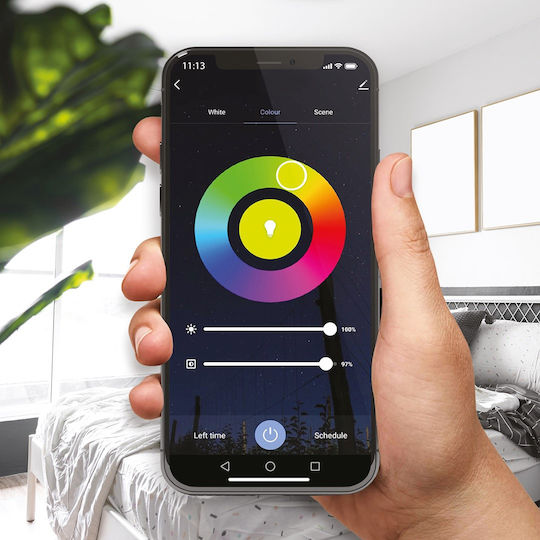 Eko Light Smart Λάμπα LED 8W για Ντουί E27 και Σχήμα A60 RGB 900lm Dimmable