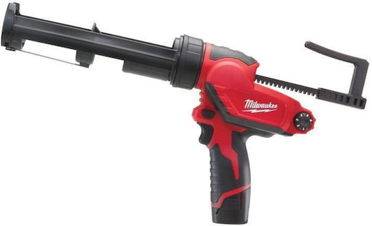 Milwaukee M12 PCG/310C-201B Battery Silicone Glue Gun 12V 1x2Ah With Case