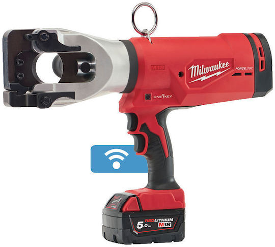 Milwaukee M18 HCC45-522C Κιτ Ηλεκτρικός Κόφτης Καλωδίων Μπαταρίας Λιθίου 18V 2x5Ah