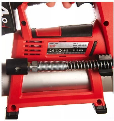 Milwaukee M12 GG-0 Kit Pistol de ungere electric Baterie 12V Solo (fără baterie și încărcător)