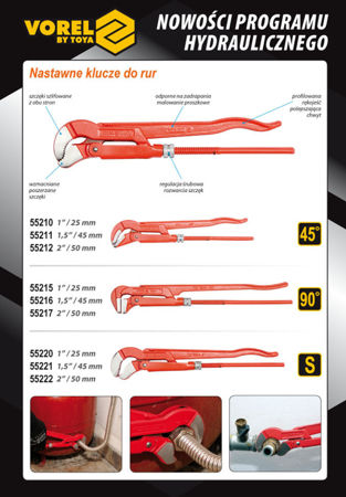 Vorel Plumbing Pliers 1"