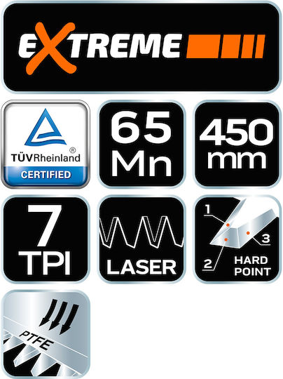 Neo Tools Πριόνι 45cm 41-116