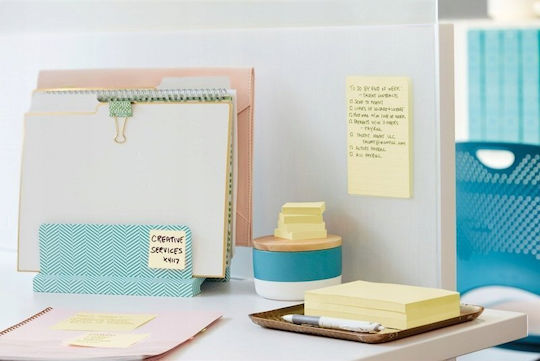 Super Sticky Notes 76x76mm 12x90k Yellow
