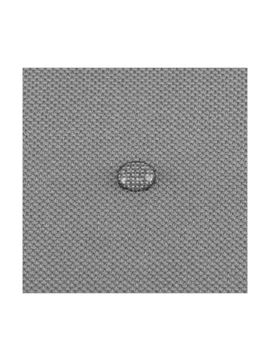 AIO Factory Wasserdichtes Schaukel-Kissen Gartenstuhlkissen Rund Grau 90x110cm
