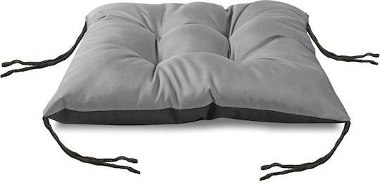 AIO Factory Αδιάβροχο Μαξιλάρι Καρέκλας Κήπου Gray 42x42εκ.
