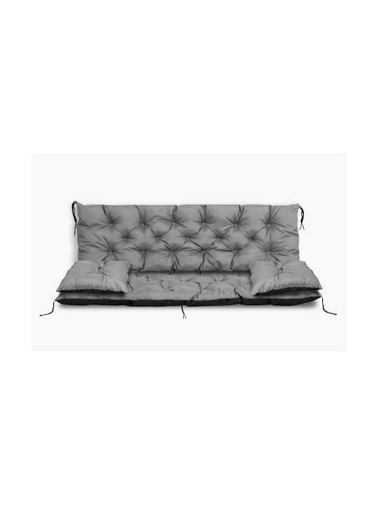 AIO Factory Pernă Waterproof De Canapea De Grădină Cu Spătar Gri 60x150cm