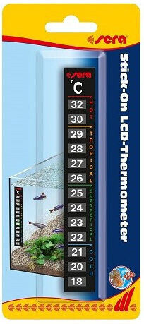 Sera Aquarium Technical Equipment Self-adhesive Digital Aquarium Thermometer