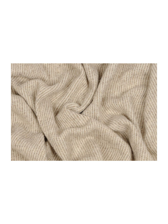 Matex Κουβέρτα Καναπέ με Κρόσσια 140x200εκ. Beige
