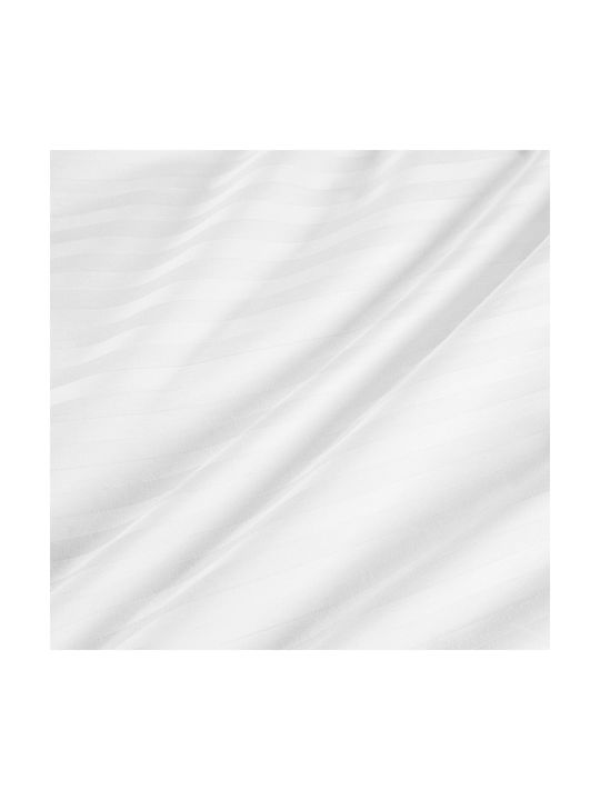 Darymex Cizgili Μαξιλαροθήκη White 50x60εκ.