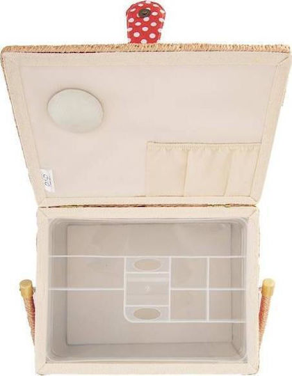 Orion Basket 18x24cm in Red color