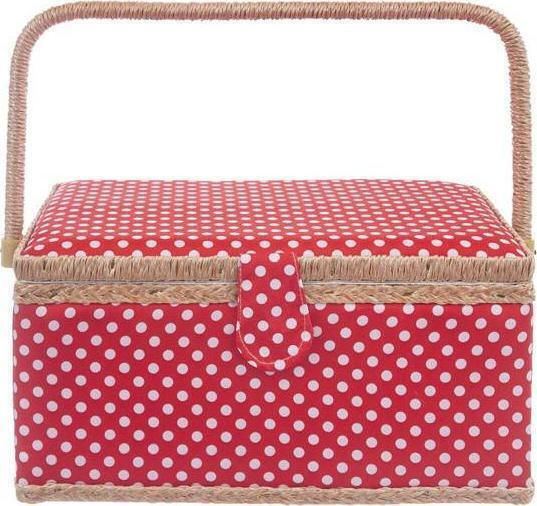 Orion Basket 18x24cm in Red color