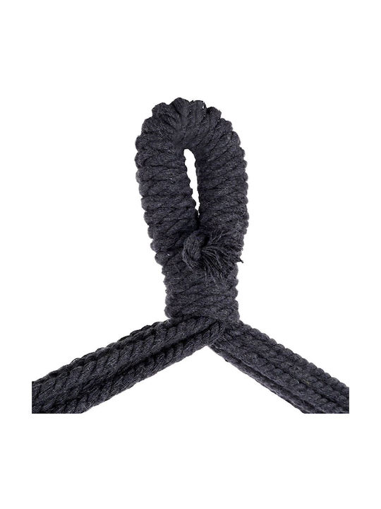 Vilde Hängesessel Stoff Grau 45x45cm