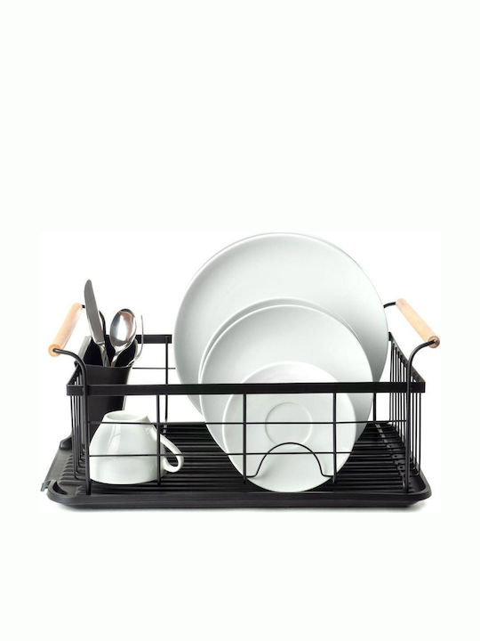 Vilde Sink Strainer Inox Black 42.5x29.5x19cm