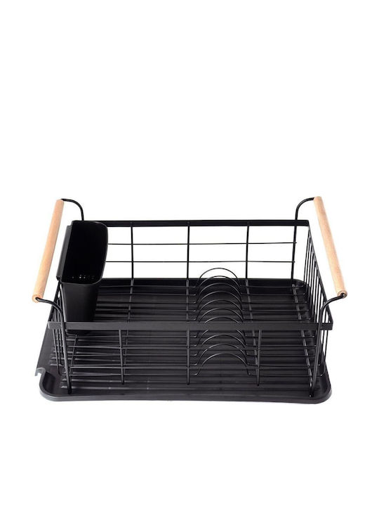 Vilde Sink Strainer Inox Black 42.5x29.5x19cm