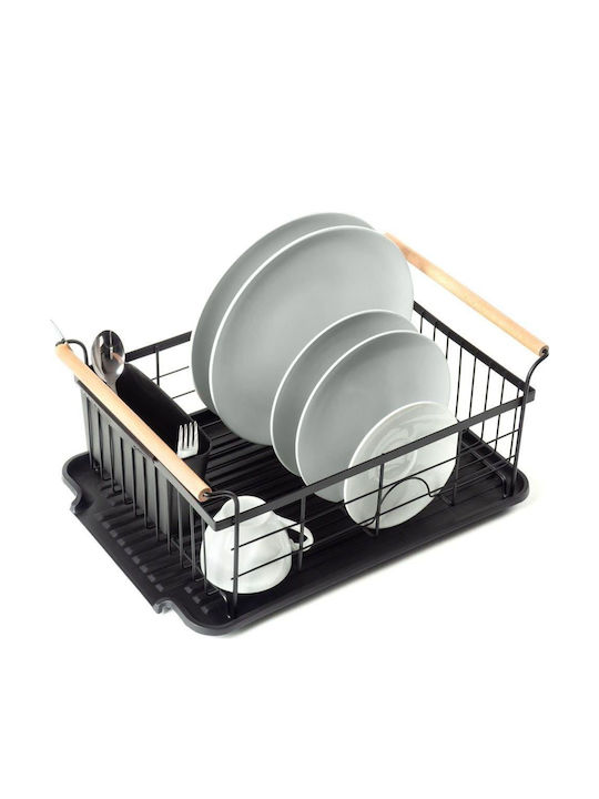 Vilde Sink Strainer Inox Black 42.5x29.5x19cm