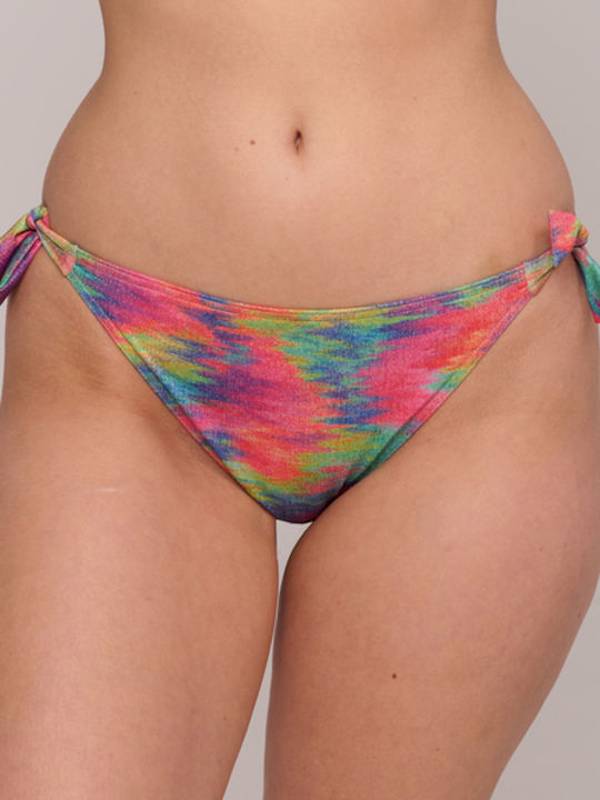 Bikini Slip mit Schnürchen Sunset Nile