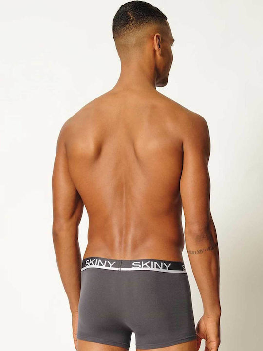Herren Boxershorts Black/Blue/Grey 3Packung