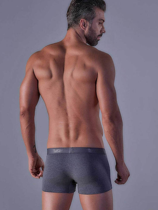 Мъжки боксерки Steel Grey с Дизайн 2Опаковка