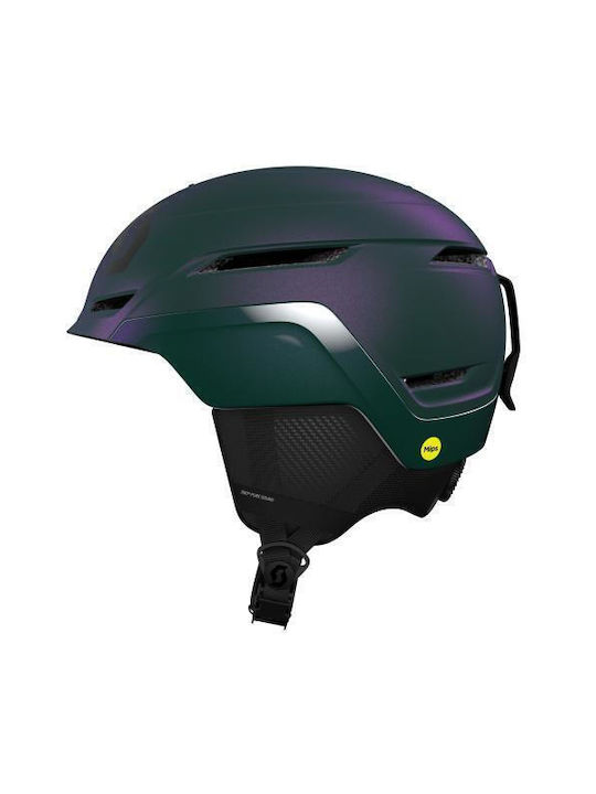 Scott Herren Ski & Snowboard Helm in Grün Farbe