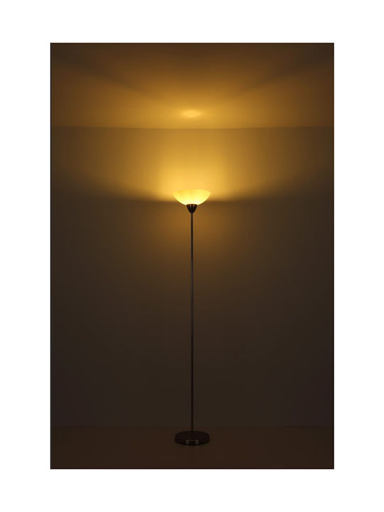 Globo Lighting Lampa de podea Argintiu