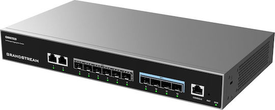 Grandstream GWN7830 Managed L3 Switch με 2 Θύρες Gigabit (1Gbps) Ethernet και 6 SFP Θύρες