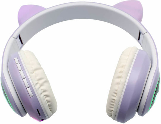 Cat STN28 Fără fir / Cu fir On Ear Căști cu Radio cu 7 ore de Funcționare Violet