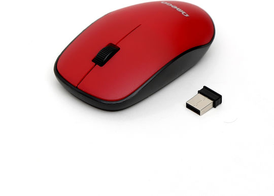 Omega 420 Wireless Ασύρματο Ποντίκι Red/White