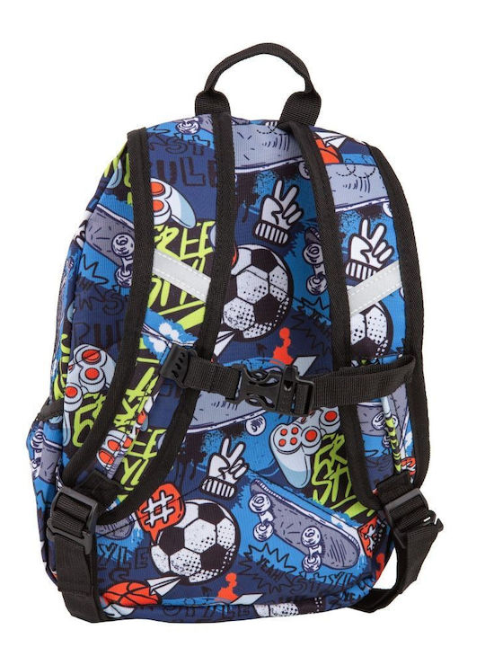Coolpack Toby Σχολική Τσάντα Πλάτης Νηπιαγωγείου Πολύχρωμη 10lt 26 x 12 x 35εκ